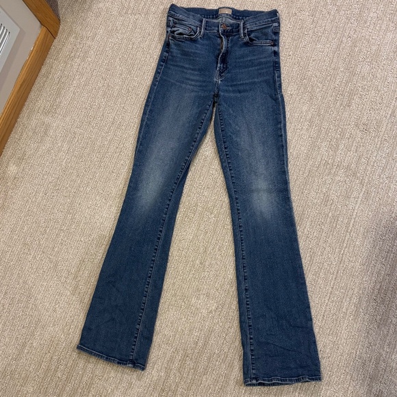MOTHER The Outsider Sneak Jeans STORMY NIGHT Size 27 - Picture 1 of 7